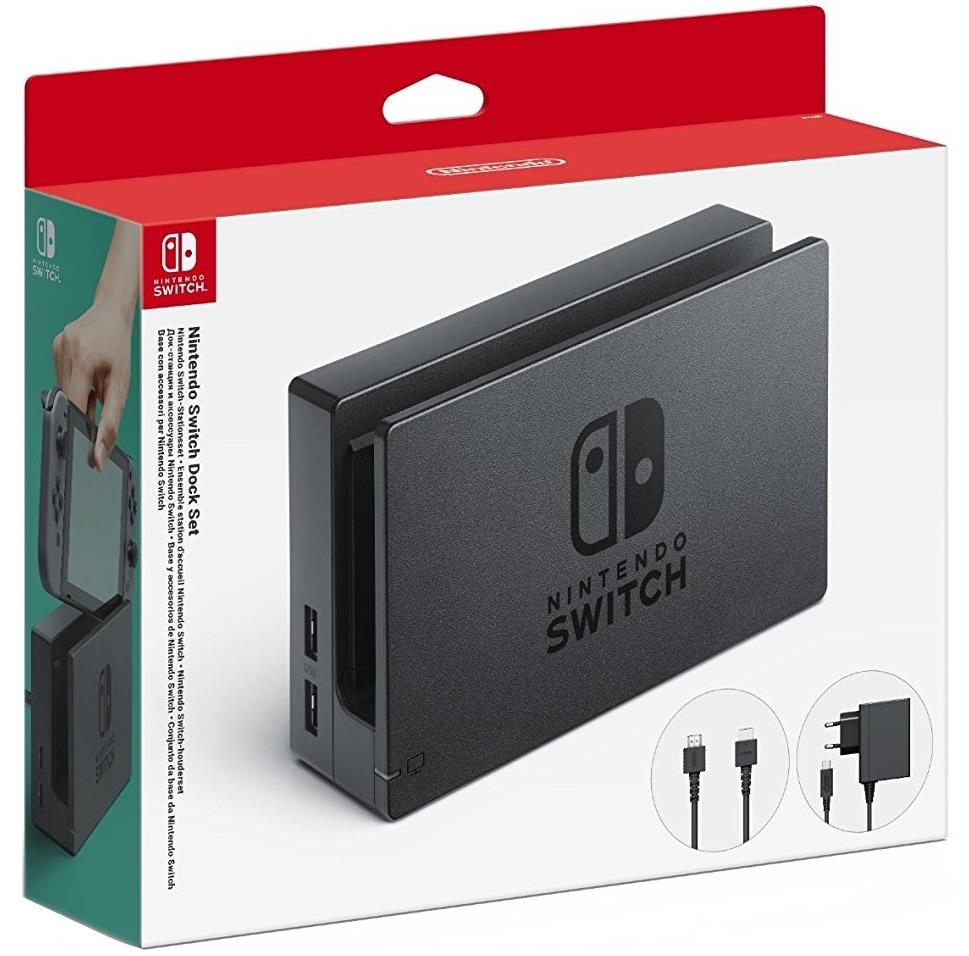 NINTENDO Switch Dock base aggiuntiva per Nintendo Switch con accessori